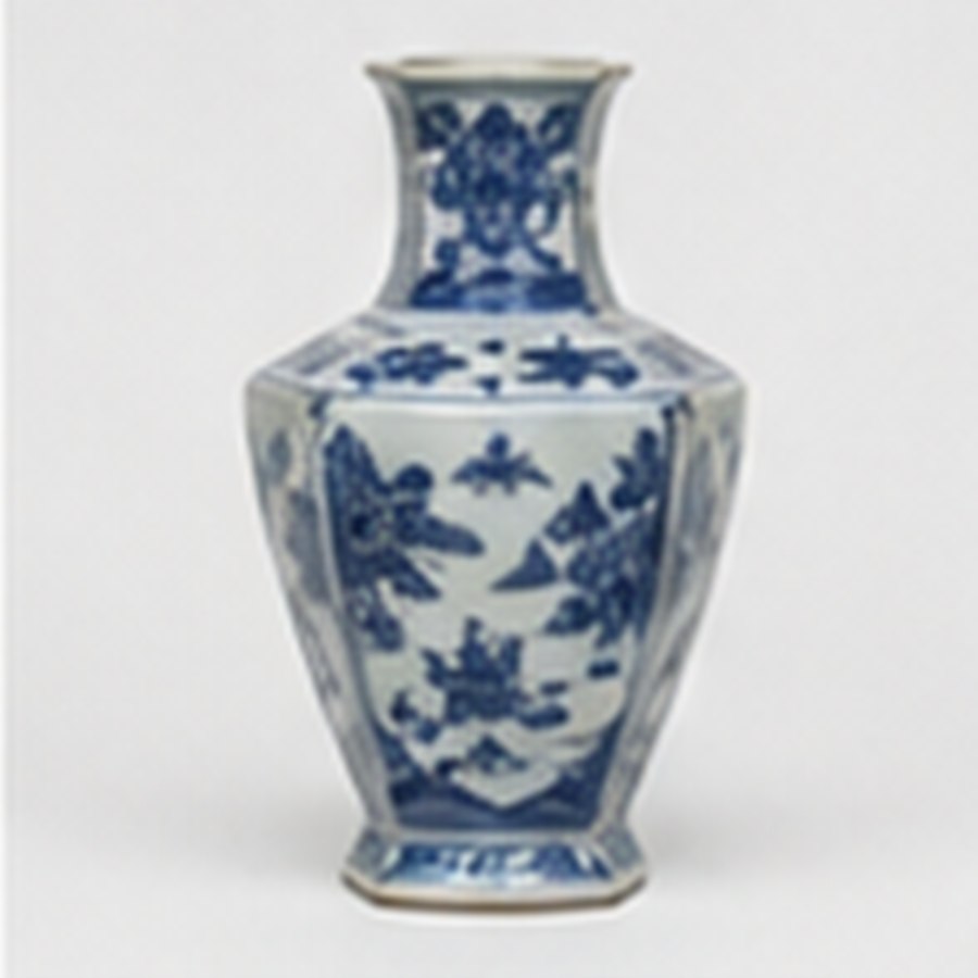 精品青花笔筒 · 品相完整