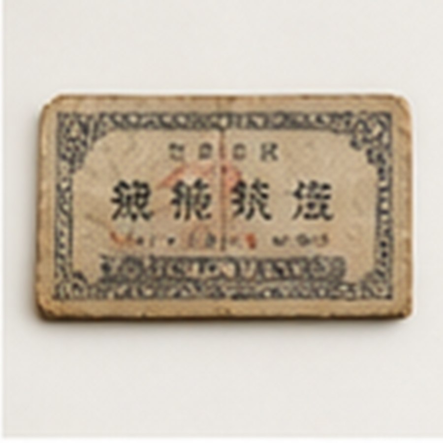 传世全国粮票旧藏 · 包浆自然