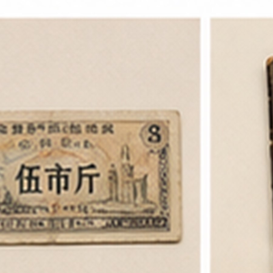 民国副食品票本 · 色泽温润