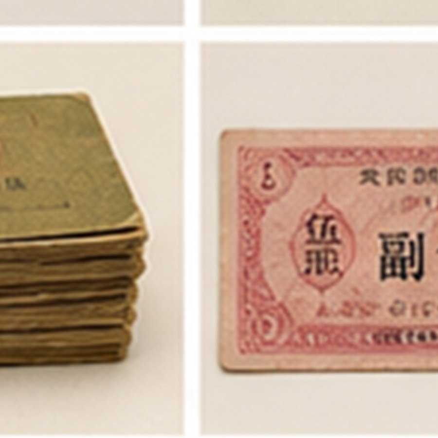 古韵油票纸券 · 陈设雅致