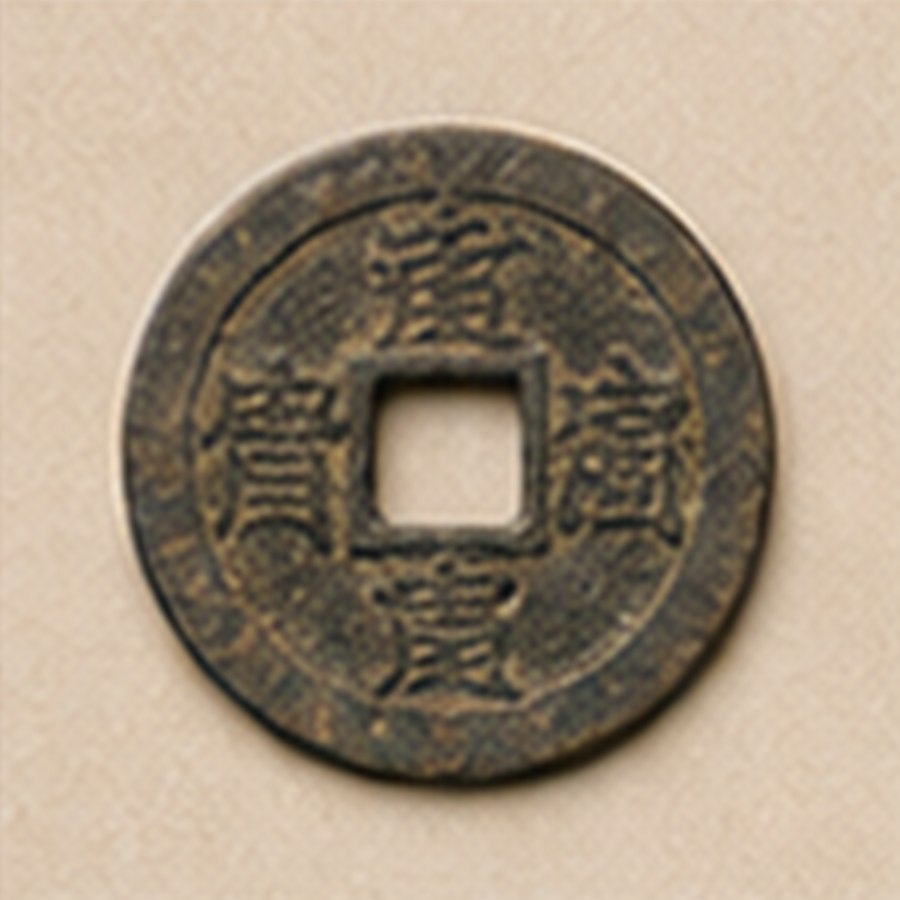 旧藏龙纹银圆 · 纹饰清晰