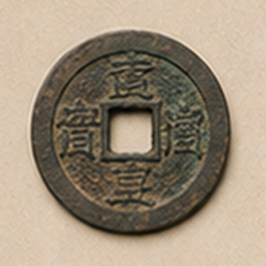 精品古钱币串 · 陈设雅致