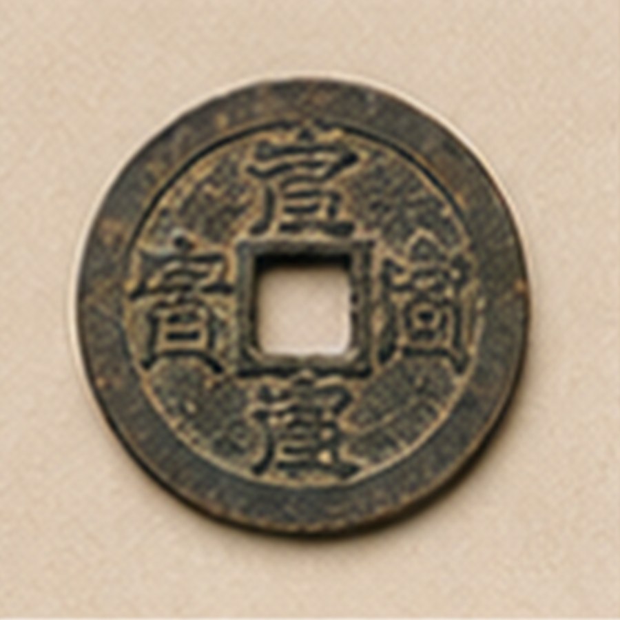 传世古钱币串 · 陈设雅致