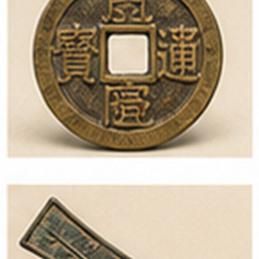清式龙纹银圆 · 纹饰清晰