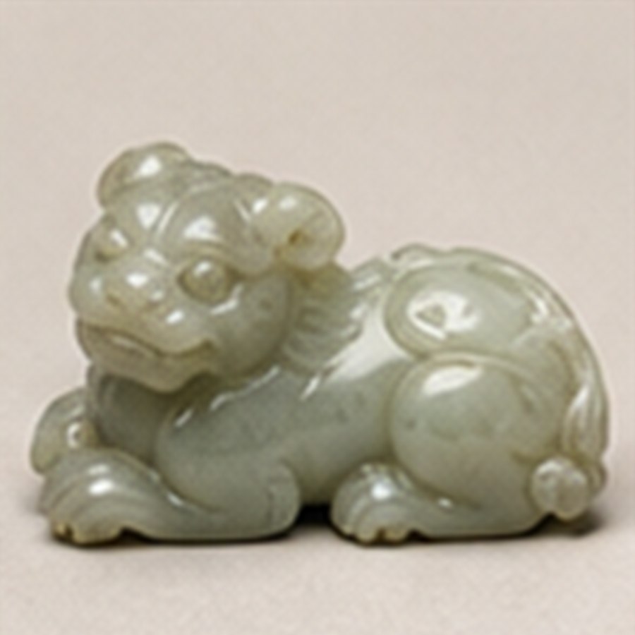 旧藏白玉平安扣 · 品相完整