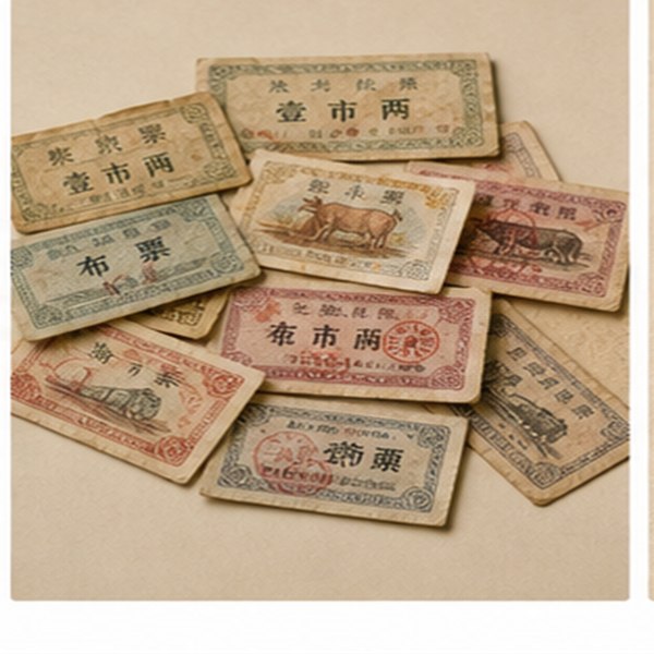 重器粮票地方布票一组孤品