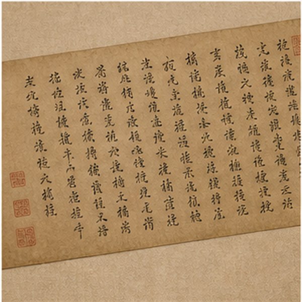 馆藏风书画纂刻旧拓片开门老件